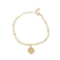 float Welle Armband Gold