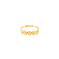 bague mandala flotteur or
