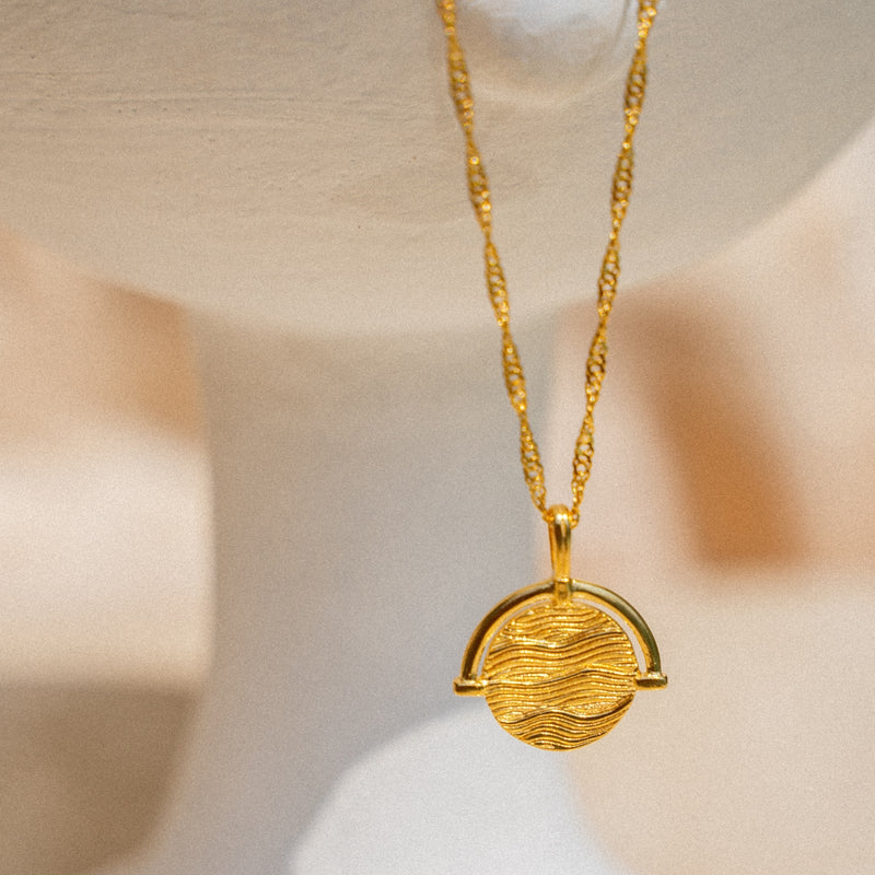 float By the Ocean Gold Necklace