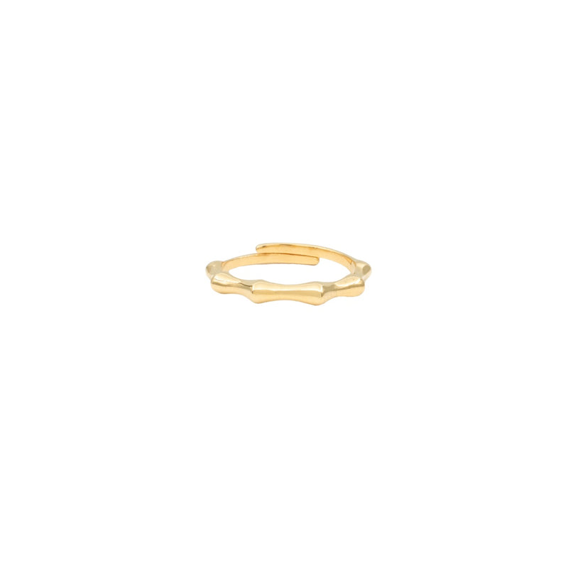 float Bamboo Ring Gold