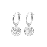 float Island Life earring silver