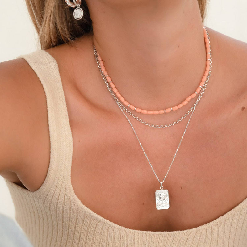 float Live By The Sun Collier Argent